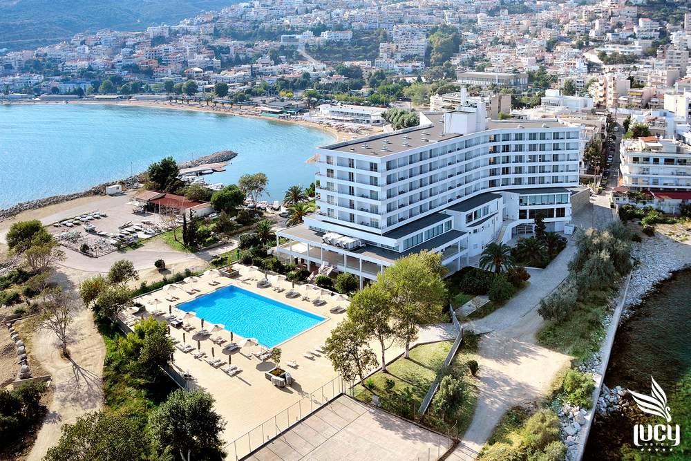 Lucy Hotel Kavala Exterior foto The hotel in 2016